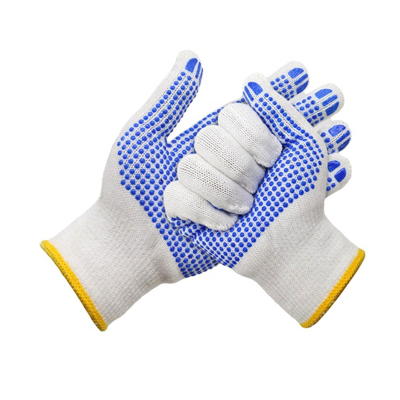 Gloves Cotton PVC Dot