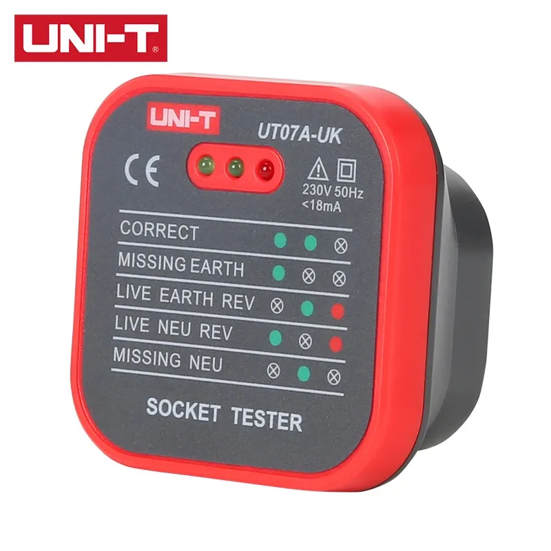UT07A UK Socket Tester